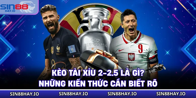 Kèo Tài Xỉu 2-2.5 Là Gì? Những Kiến Thức Cần Biết Rõ Kèo Tài Xỉu 2-2.5 Là Gì? Những Kiến Thức Cần Biết Rõ